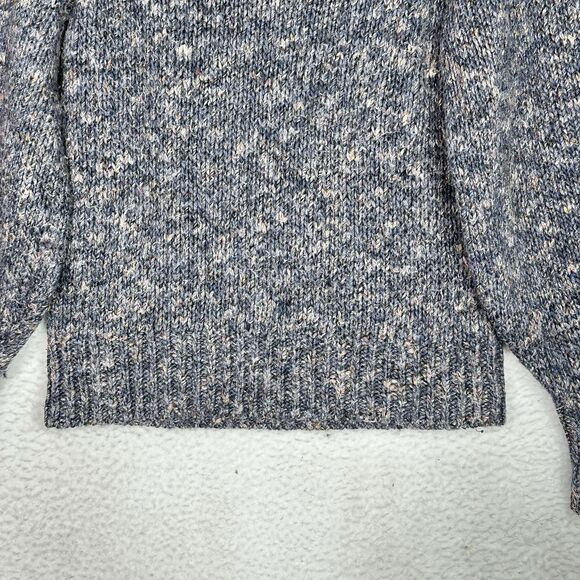 Madewell Balloon Sleeve Speckled Wool Blend Sweater XS - Picture 4 of 16